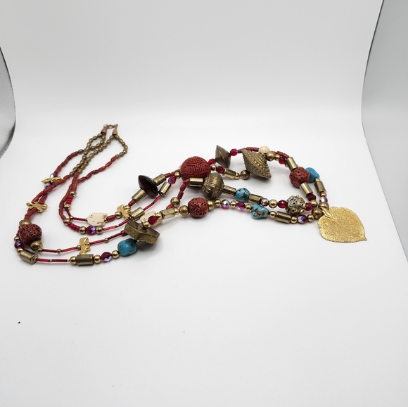 Tribal, World Market, Statement Necklace!  ABSOLUTELY STUNNING! - Picture 4 of 7